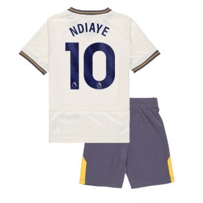 Everton Iliman Ndiaye #10 Dětské Alternativní dres komplet 2024-25 Krátký Rukáv (+ trenýrky)